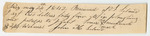 Receipts from the Account of Sylvanus Leland, Agent of the Passamaquoddy Tribe of Indians and Conferring Certain Powers on Said Agent