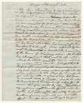 Communication from Isaac James in relation to the case of James T. Bickford