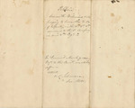 Petition of Isaac H Williams to annex the E Company, 4th regular, 1st brigade, 4th division infantry to the C Company, 4th regular