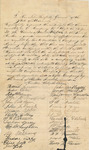 Petition of Daniel Gorow and others reqwuesting for an additional Rifle company be formed in Houlton