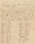 Petition of Benjamin Bailey and Others to Create a Company of Light Artillery