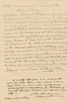 Petition of Gustaous Holmes for and to his son Franklin Holmes who is Deaf and Dumb