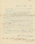 Petition of Capt. William Mc. E. Brown to have the 2nd Regiment, 1st Brigade, 9th Division to the 5th Regiment, 1st Brigade, 8th Division