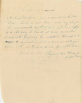 Certification of Jonas K. Weatherby's Character while Incarcerated from Benjamin Carr, Warden of the State Prison