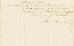 Communication from Muschack Humphry Regarding the Payment of P.C. Johnson