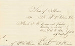 Communication to Patrick F. Denne for the Payment of P.C. Johnson for Packing the Census Documents