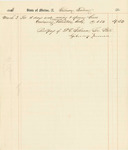Received Payment of P.C. Johnson from Gilman Turner