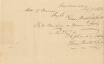 Received Payment of P.C. Johnson from Glazier, Masters, and Smith