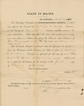 Report 100: Report on the Warrant in Favor of Richard H. Tucker, Treasurer of Lincoln County