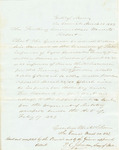 Report on the Warrants in Favor of Cyrus Levensaler, Adjutant of the 3rd Regiment, 2nd Brigade, 4th Division and John G. Jones and Other Soldiers from Ripley in 1839