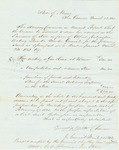 Report on the Warrant in Favor of Alfred Redington, Acting Quartermaster General