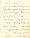 Communication from Levi Bradley regarding the Surveying of "The Aroostook to the St. John"