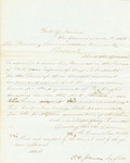 Report on the Warrant in Favor of G.S. Carpenter, for Stitching and Binding