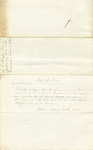 J.K. Hooper Bill for Supporting Criminals December Term 1842