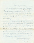Report on the Appointment of Gilman R. Eldrage as Lieutenant in the "A" Company, 4th Regiment, 1st Brigade, 8th Division