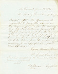Report on the Warrant in Favor of A. Hayford, Agent of the Penobscot Indians