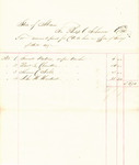 Account of P.C. Johnson, Secretary of State, for Clerk Hire