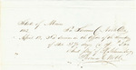 Received Payment of P.C. Johnson from Thomas C. Noble