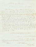 Report on the Warrant in Favor of P.C. Johnson, Secretary of State