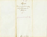 Report 187: Report on the Warrant in Favor of P.C. Johnson, Secretary of State for Stationery