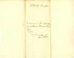Letter requesting assistance in dispute between two Penobscot chiefs