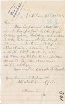 Charles S. Thomaston asking about a law paper in the legislature that may give soldiers [Honor] Or testimonial per [meritorious] service