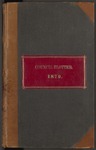 Executive Council Journal Blotters, 1879