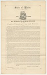 Proclamation for a Day of Public Thanksgiving and Praise