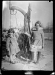 Tots- Two Girls By Water Well by George French