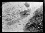 Tots- Dot Plays In Sand by George French