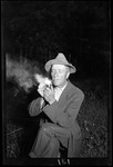 Uncle Will Smokes Pipe by George French