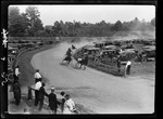 Speed Scene At The Cornish Horse Race Track by George French