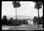 College Dorm With Spectacular Mountain View " Blue Ridge-Scenic With College Hall" by George French