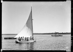 Sailboat, Full Of Boys, On A Lake by George French