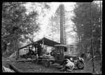 Sawmill In Operation- Old Tractor /truck Loading With Slab Wood. by George French