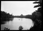 Canoeist On River Near Indian Glen. by George French