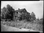 House And Delphinium Garden In, New Jersey by George French