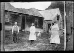 Photo Of A Family Outside Old Farm House "Cap W Whacks, Grace" by George French