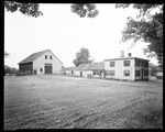 Large House, Ell, Barn All Hooked Together, Field In Foreground In Benton Harbor by George French