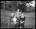 Five Generation Photo Of Mcdonald Family, Names In Porter History by George French