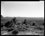 Long View Of Mountain Range, Baldface Mountain At Left End, Old Libby Rd Right Third In Porter by George French