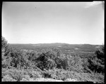 Long View Of Kezar Falls Mountain Range, Lake Far Right, Baldface In Porter by George French
