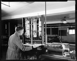 Student Works In Science Lab At Bates College by George French