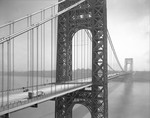 Close Up Of George Washington Bridge In New York City by George French