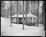 Camp Sits On Stilts On Hill In Woods, Farr by George French