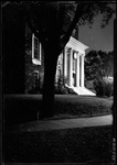 Bates College Campus Building, Large Pillar Front--5 X 7 Negative by George French