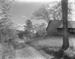 Road Past Cape Style Home In Parsonsfield ( George French Homestead) by George French