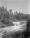 View Of The Rapids, Trees Both Sides At Moxie by George French