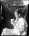 Bill Drinking Milk, Close Up by George French