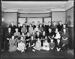 Thirty-Four People In Mayor Speer's Family In Montclair, New Jersey by George French